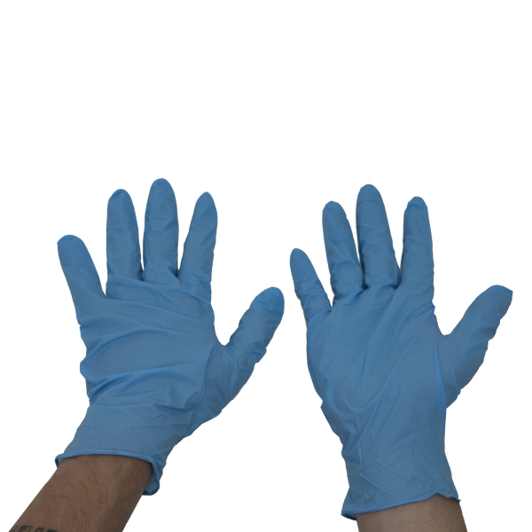 10 gants pour les travaux cosmétiques et médicaux nitrile, T 9 DEXTER