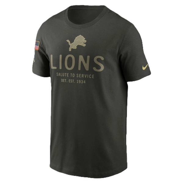 Detroit Lions Men's Salute To Service SS Tee
