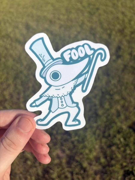 Soul Eater Excalibur Waterproof Stickers | Handcrafted Sticker for Water Bottles, Laptops, and More