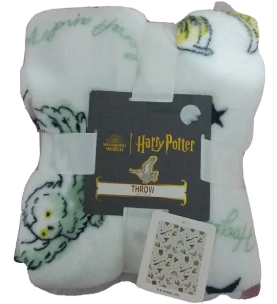 Wizardig World Harry Potter Hedwig Sorting Hat Snich Soft Throw Blanket