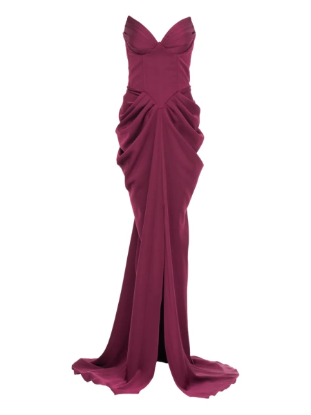 Ana Radu corset draped gown | XS