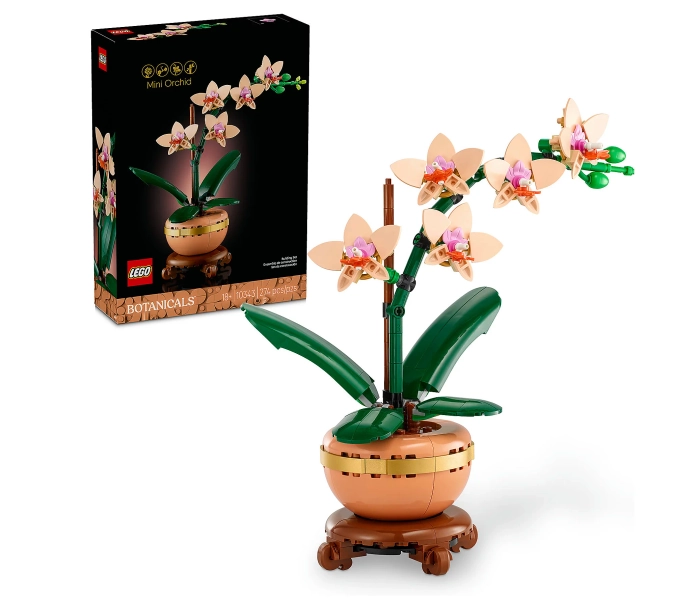 LEGO Botanicals Mini Orchid Plant Gift 274-Piece Set