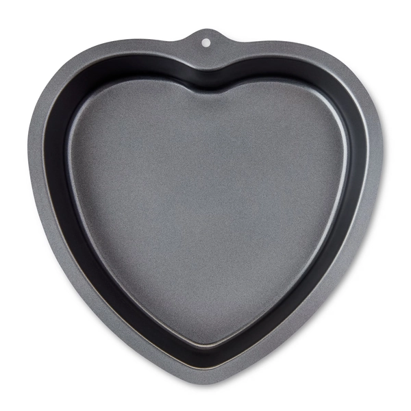 1 Count, 10 IN, Heart Shape, Carbon Steel Cake Pan, by Way To Celebrate - Walmart.com