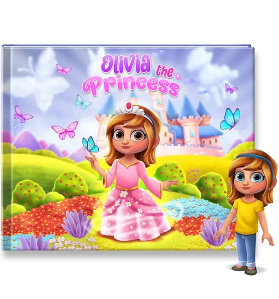 Personalized little princess storybook | Girls Personalized Princess Book With Name By Story Bug
