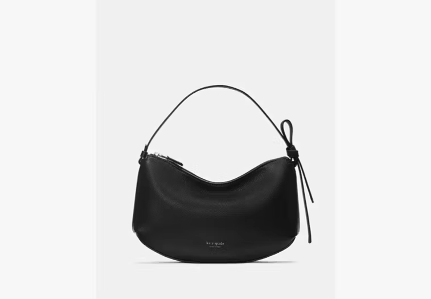 Black Loop Shoulder Bag