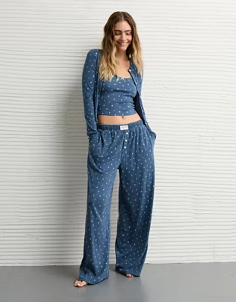 AE Pointelle 3-Piece PJ Set