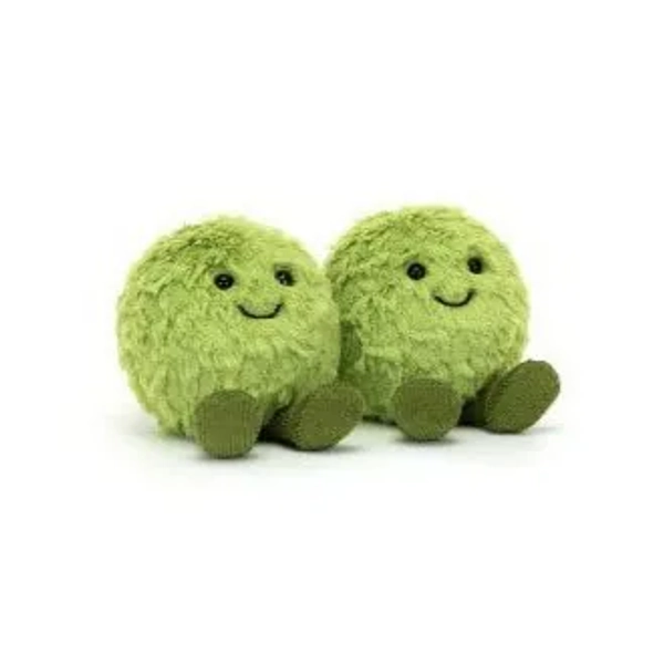 Jellycat Dot and Peg Mushy Peas Plush Toy