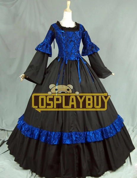 Victorian Lolita Corset Lace Theatre Gothic Lolita Dress - Cosplay Buy
