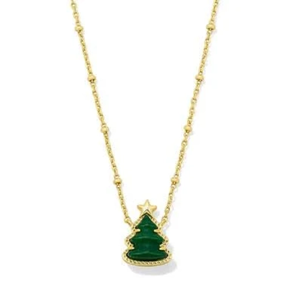 Kendra Scott Holiday Tree Short Pendant Necklace