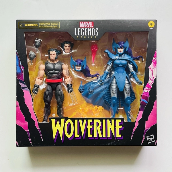 (2024) Marvel Legends: Wolverine 50th Anniversary w/ Psylocke 2-Pack NIB