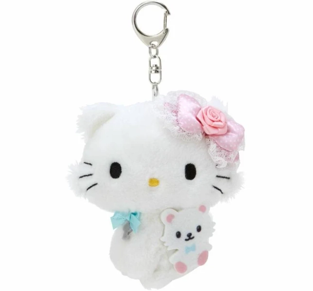 Sanrio 2K Series Charmmy Kitty Plush Backpack Clip Keychain