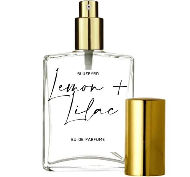 Artisan Handmade Lemon + Lilac Perfume