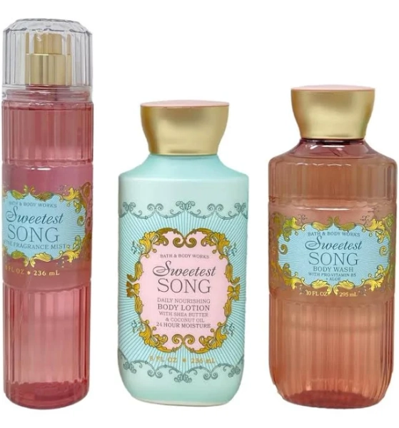 Sweetest Song By Bath And Body Works - Choose Your Product
