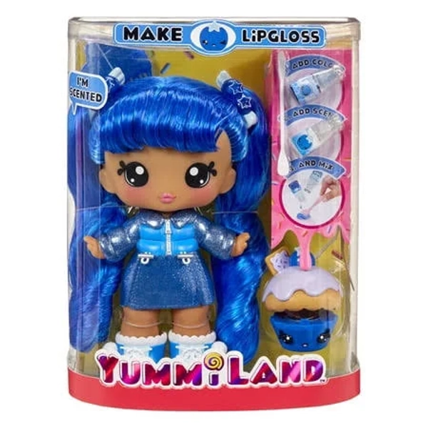 Yummiland Large Doll Lipgloss Pet Rory Blueberry