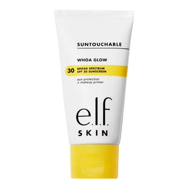e.l.f. SKIN Suntouchable Whoa Glow Sunscreen & Primer - Sunlight - SPF 30 - 1.69 fl oz