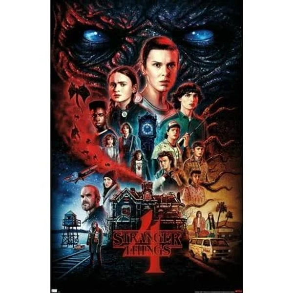 Netflix Stranger Things: Season 4 Wall Poster
