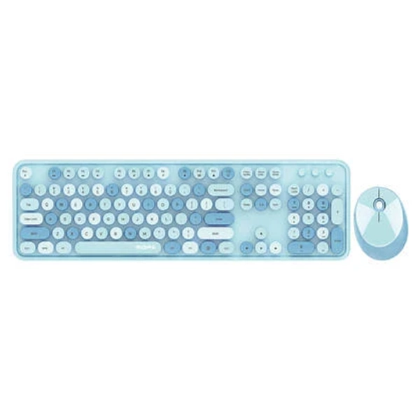 SaveOnMany Colorful 2.4GHz Wireless Keyboard and Mouse Combo