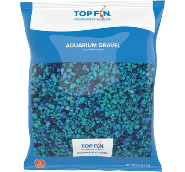 Top Fin Premium Aquarium Gravel Caribbean Sea Mix