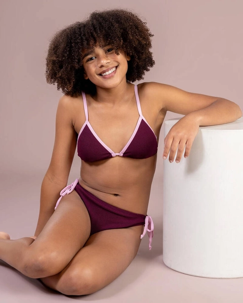 Girls' Sunrise Triangle Bikini Set