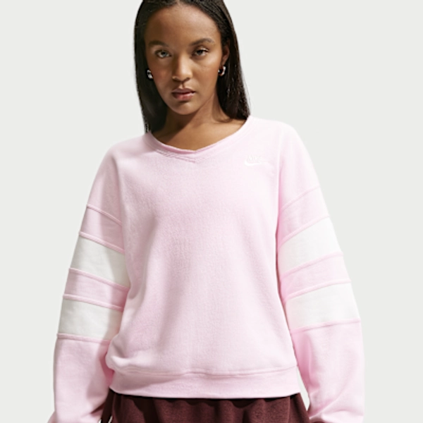 Nike Sportswear Club Fleece Women's Oversized V-Neck Sweatshirt