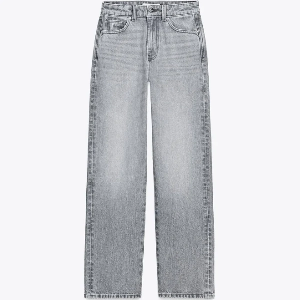 Zara Women's Z.03 Regular Fit High-Waist Long Length Jeans