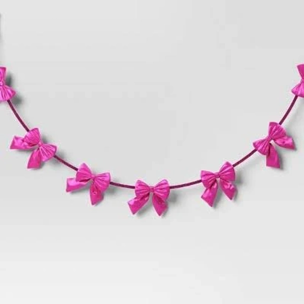 Wondershop Christmas Velvet Bow Garland