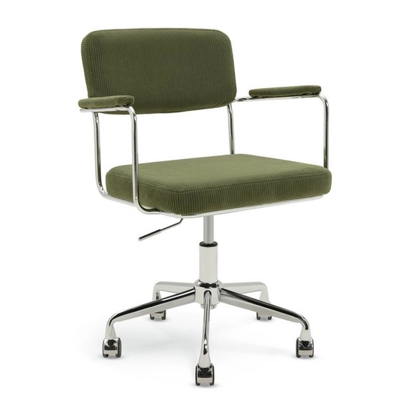 Habitat Ezra Fabric Office Chair - Olive | Office chairs | Habitat
