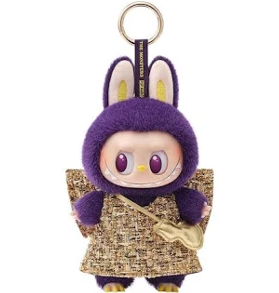 Pop Mart Labubu the Monsters X Pronounce Wings of Fortune Vinyl Plush Hanging Card