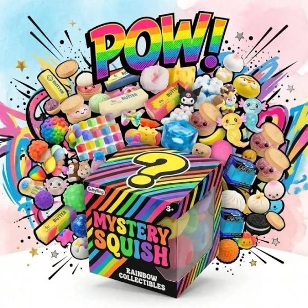 Random 1Pcs Silicone Stress Relief Squishy Blind Box Mystery Boxes Surprise Toy Box
