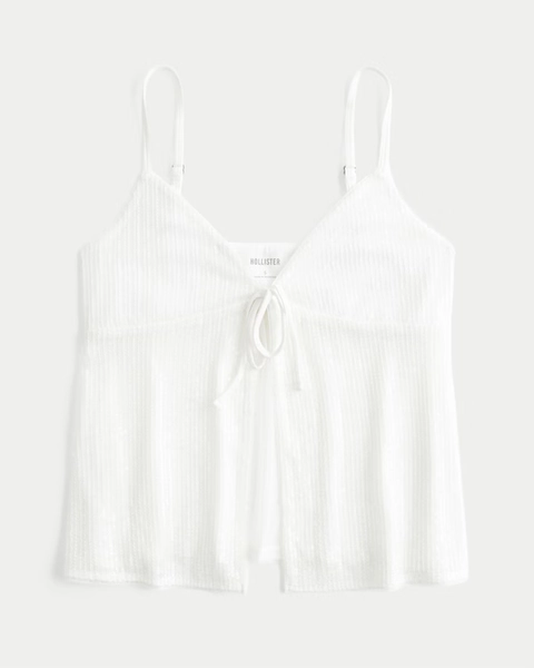 Shimmer Flyaway Babydoll Top