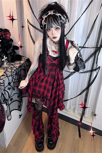 Withpuji ~Scarlet Punk Lolita JSK