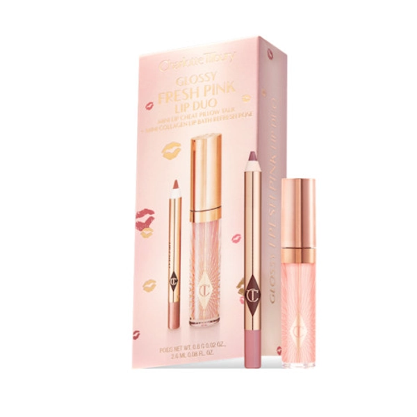 GLOSSY LIP DUO - FRESH PINK