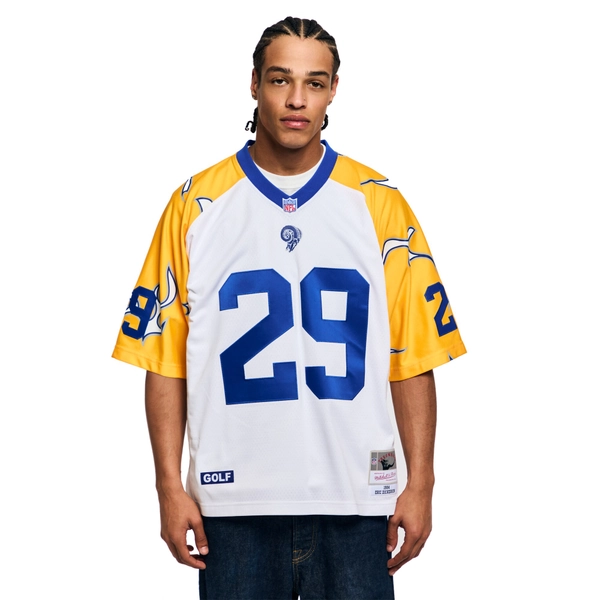 Unisex Los Angeles Rams Eric Dickerson Mitchell & Ness x Golf Wang White 1984 Legacy Fashion Jersey