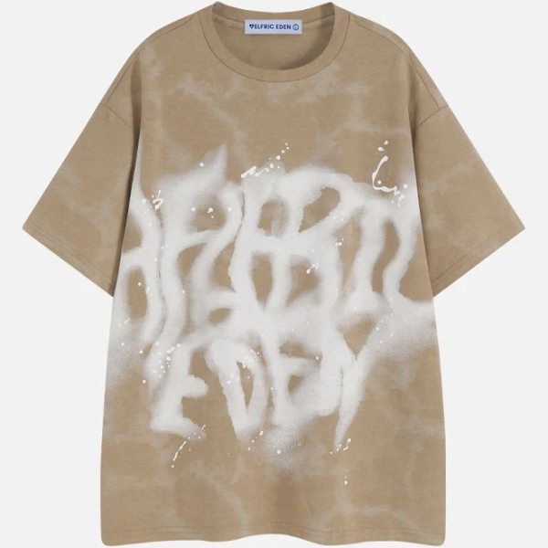 Aelfric Eden Washed Abstract Graphic Tee