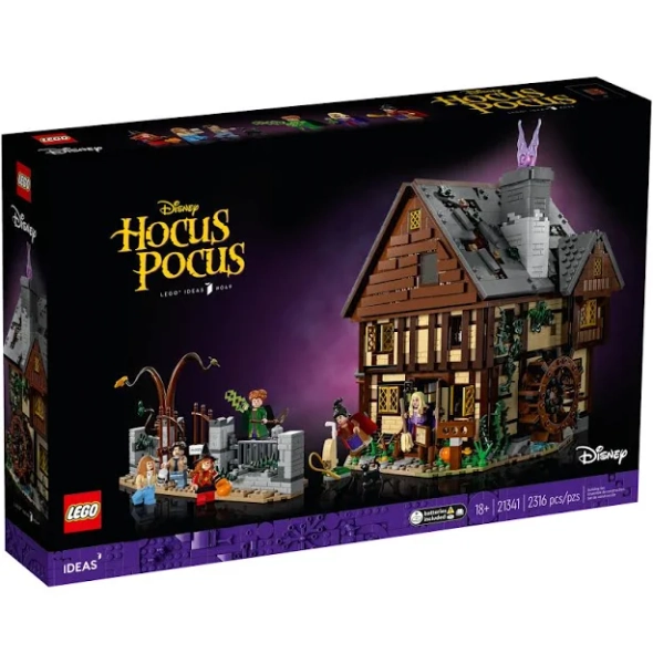 LEGO Ideas Disney Hocus Pocus: The Sanderson Sisters' Cottage