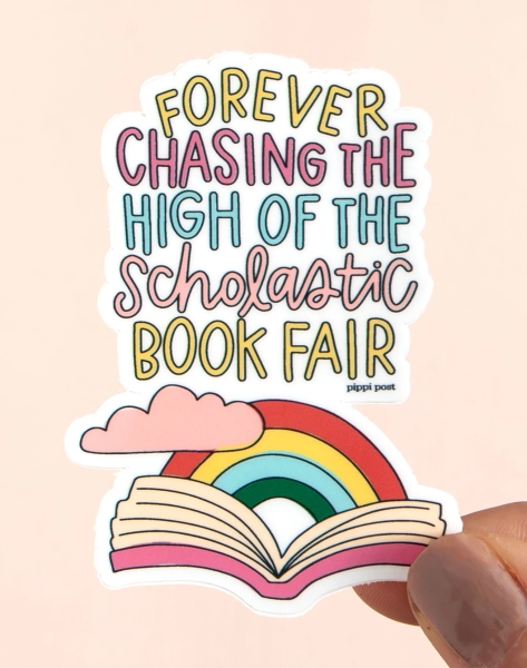 Book Fair Decal Sticker