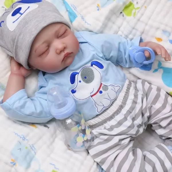 Lifelike Reborn Doll – 55cm Bathable Realistic Baby Doll