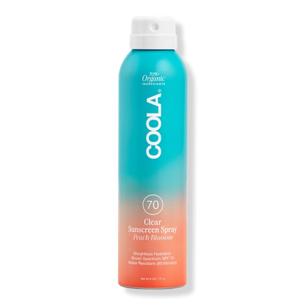 Peach Blossom Classic Body Organic Sunscreen Spray SPF 70