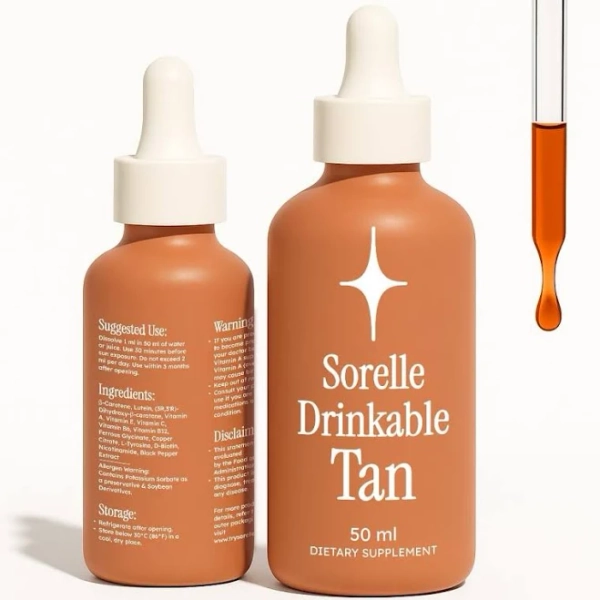 Sorelle Tanning Drops to Drink
