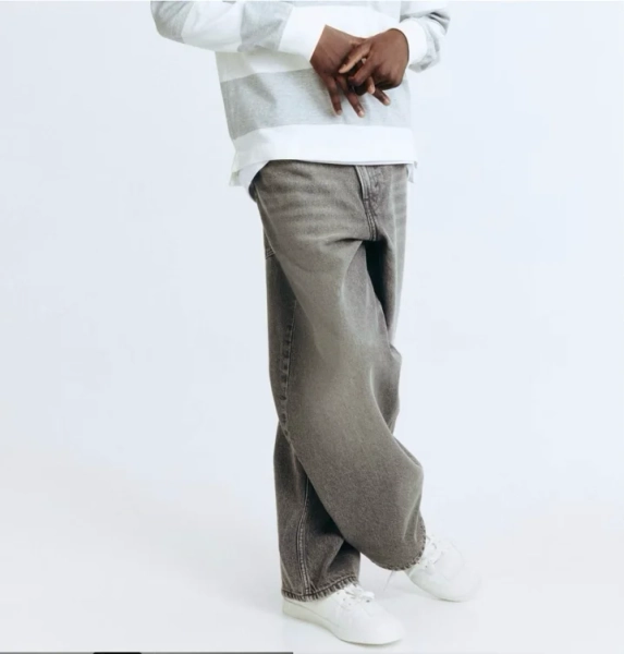 Super baggy jeans - Denim grey