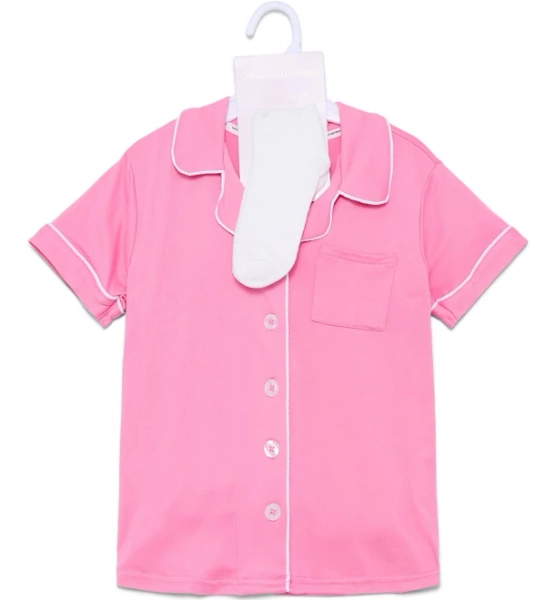 Catherine Malandrino Girls 3-Piece Pajama Set