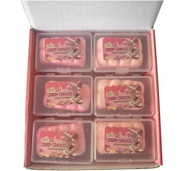 ASMR CRACKING STRAWBERRY SQUISHY