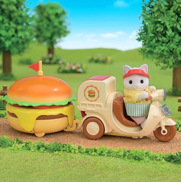 Sylvanian Families Calico Critters Hamburger Stand