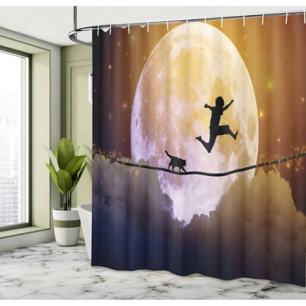 Dakota Fields Adventure Shower Curtain