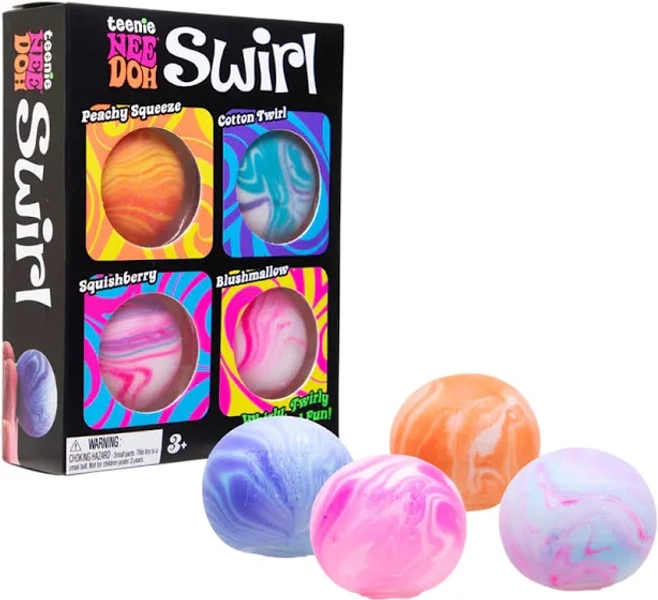 NeeDoh Teenie Swirl Multi Pack