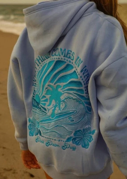 Everything Comes in Waves Hoodie