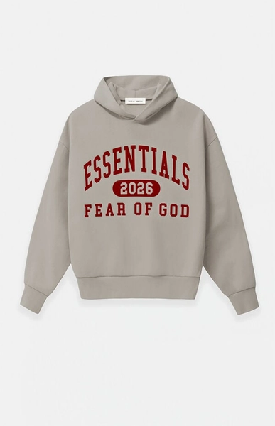 Smoke Grey Classic Fit Hoodie