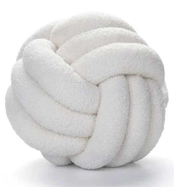 Boucle Knot Novelty Scatter Cushion
