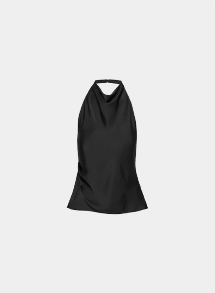 Audience Satin Halter Top
