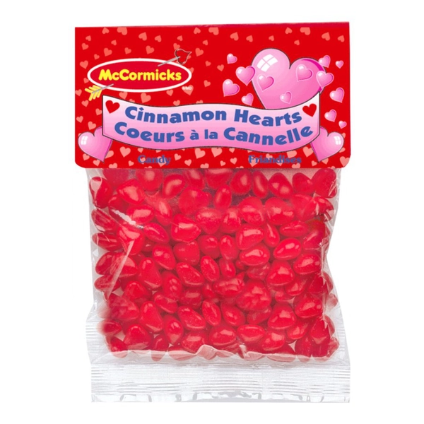 McCormicks Candy Hearts - Cinnamon - 110g